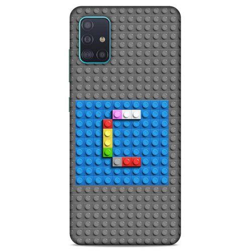 Lopard Samsung Galaxy A51 Uyumlu Kılıf BloX (13) Silikon Kap C Harfi