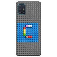 Lopard Samsung Galaxy A51 Uyumlu Kılıf BloX (13) Silikon Kap C Harfi