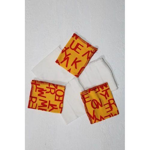 7 Adet Erkek Bebek Ağız Silme Mendili 100% Pamuk