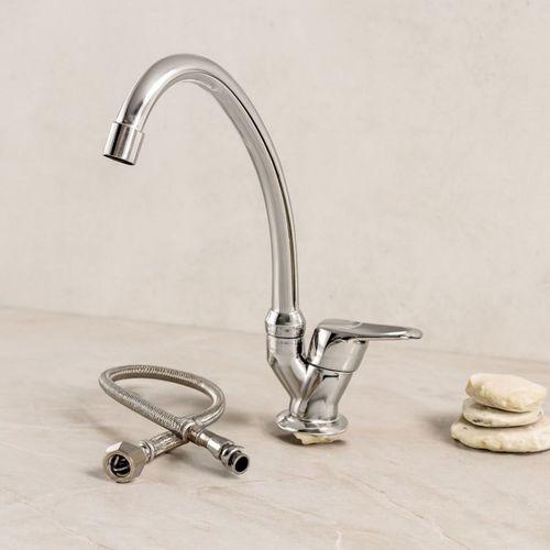 Tek Kollu Mermerüstü Lavabo Bataryası (Aç-Kapa)