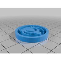 Kurt B R Madalyon 3D Baskı (Bu ürün Sadece Plastik parçadır - Almadan Önce Soru Sorabilirsiniz)