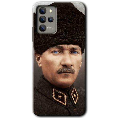 Omix X700 Kılıf HD Desen Baskılı Arka Kapak - Başkomutan Atatürk