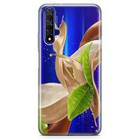 Honor View 20 Kılıf Süt Çay Nane Arka Kapak Koruma Desenli Full Koruyucu