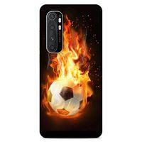 Lopard Xiaomi Mi Note 10 Lite Uyumlu Kılıf FireX (36) Glitter Kılıf Futbol Topu