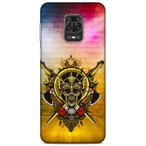 Lopard Xiaomi Redmi Note 9 Pro Uyumlu Kılıf Tattoo's (38) Neo Hybrid Kılıf Kılıç Dövmesi