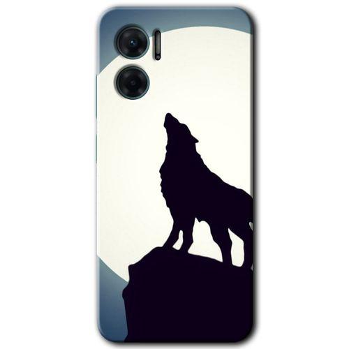 Xiaomi Redmi Note 11E HD Baskılı Kılıf + 9D Tam Ekran Koruyucu - Dolunay Bozkurt