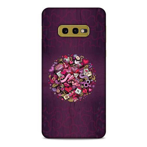 Samsung Galaxy S10e Kılıf Hediyelik Seri Sevgililer Günü (36) 14 Şubat Glitter Kılıf