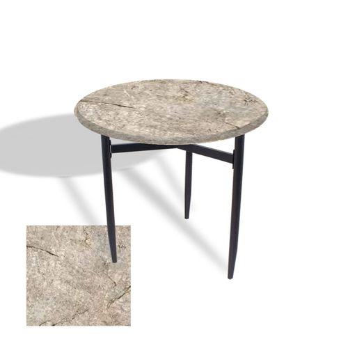 Dockers Venedik Masa Yuvarlak Çap 70 ESB (Werzalit, Wermodin veya Allzalit Tabla) - Scala Marble