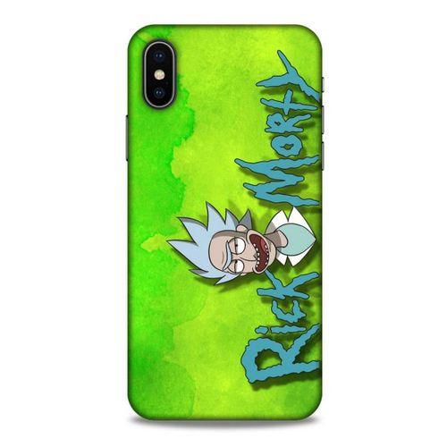 Apple Iphone X Uyumlu Kılıf Rick And Morty (12) Koruyucu Silikon Space Cruiser / Car