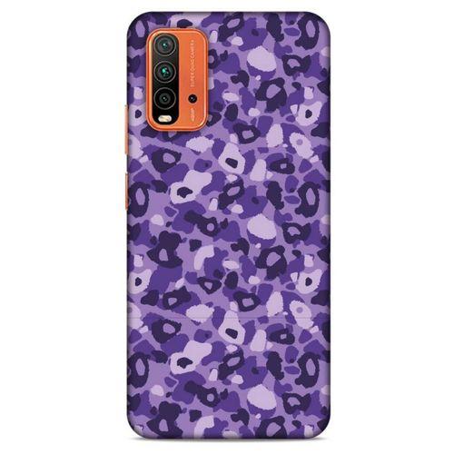 Xiaomi Poco M3 Uyumlu Kılıf Mor Delisi (22) Tam Koruma Kılıfı Benekli
