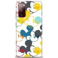 Samsung Galaxy S20 FE Kılıf HD Baskılı Kılıf - Renkli Mickey Mouse + Tam Ekran Koruyucu