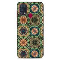 Ethnic Culture (5) Samsung Galaxy M31 Kılıf Silikon Kapak Desenli