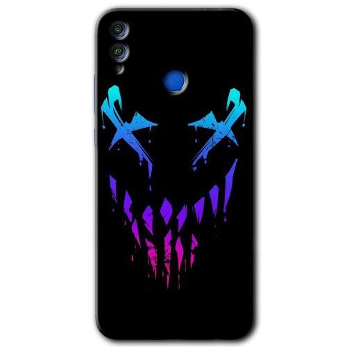 Honor 8x HD Baskılı Kılıf + 9D Tam Ekran Koruyucu - Çığlık