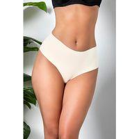 3'lü Paket Dikişsiz, İz Yapmaz, Lazer Kesim, Yüksek Bel Slip Külot Ekru