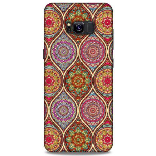 Ethnic Culture (17) Samsung Galaxy S8 Plus Kılıf Silikon Kapak Desenli