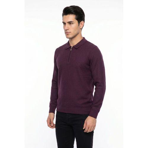 Erkek Spor Polo Yaka Mevsimlik Kazak BGL-ST05443