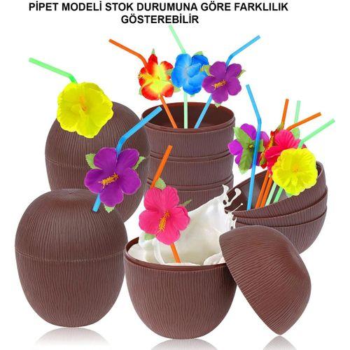 Hindistan Cevizi Pipetli Bardak