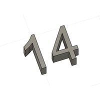 Numara 14 (Bu ürün Sadece Plastik parçadır - Almadan Önce Soru Sorabilirsiniz)