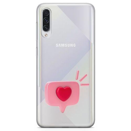 Samsung Galaxy A70s Kılıf Dekoratif Süsler Arka Kapak Koruma Desenli Full Koruyucu