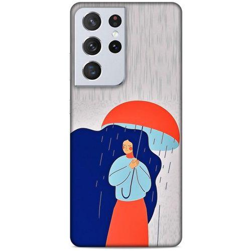 Lopard Samsung Galaxy S21 Ultra Uyumlu Kılıf Depresyon (6) Silikon Kılıf