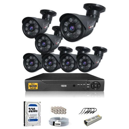 7 Kameralı SET - 5MP SONY Lensli Full HD Gece Görüşlü Güvenlik Kamerası Sistemi - Cepten İzle