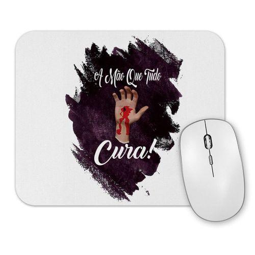 Jesus A Mao Que Tudo Cura Mouse Pad