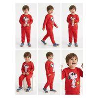 2-5 Yaş Köpek Baskılı 2 Li Çocuk Takımı