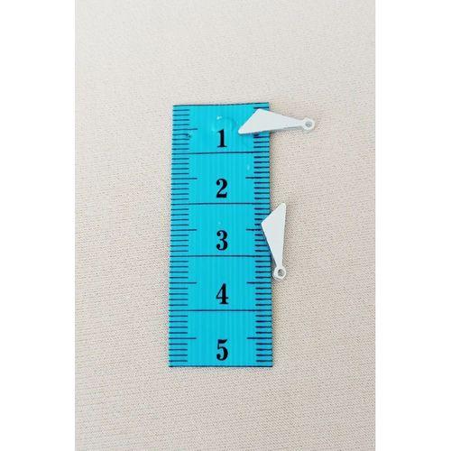 Oya Abiye Bileklik Kolye Pleksi Metalik Plastik Pul Gümüş Renk 8 gram 100 adet - BNC533