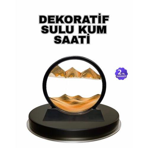 Şeffaf Dekoratif Kum Saati – Dayanıklı Gövde, Minimalist Stil, Masa Ve Vitrin Aksesuarı