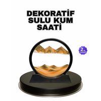 Şeffaf Dekoratif Kum Saati – Dayanıklı Gövde, Minimalist Stil, Masa Ve Vitrin Aksesuarı