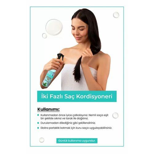 Çift Fazlı Kinoa & Kenevir Kondisyoner Fön Suyu 400 ML - mrfs