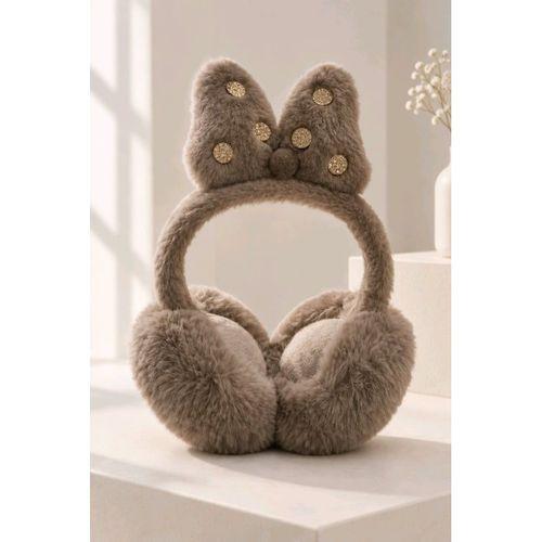 Monalisa Home Lüks Renkli Figürlü Peluş Kulaklık