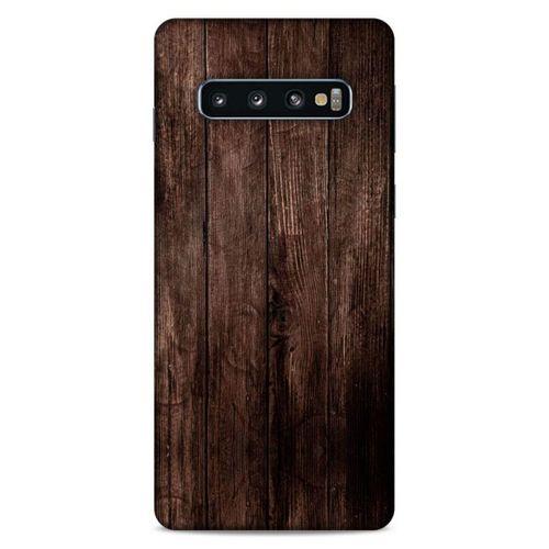 Lopard Samsung Galaxy S10 Uyumlu Kılıf Wood'X (2) Kabı Desenli