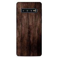 Lopard Samsung Galaxy S10 Uyumlu Kılıf Wood'X (2) Kabı Desenli