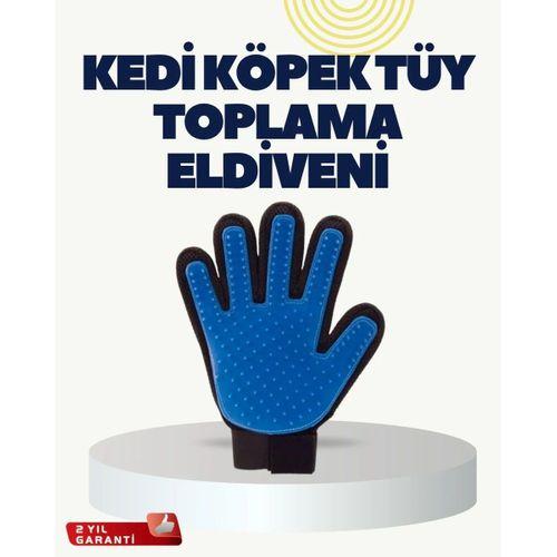 Yumuşak Silikonlu Kedi Ve Köpek Tüy Toplama Eldiveni – Masaj Etkili Tüy Dökülme Önleyici