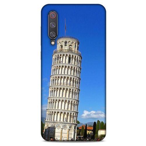 Xiaomi Mi 9 Kılıf Dünya Mimarisi (21) Koruyucu Kapak Pisa Kulesi İtalya