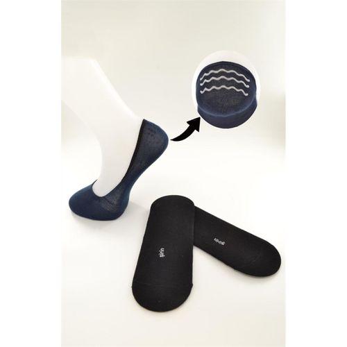 Şirin 3 Lü Erkek Düz Renk Silikonlu Suba Babet Çorap