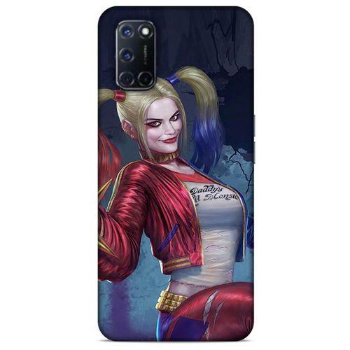 Oppo A92 Uyumlu Kılıf Harley Quinn (9) Kılıf Gri