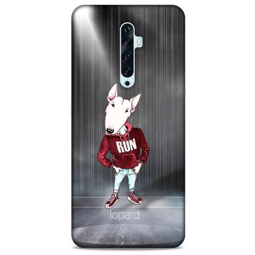 Oppo Reno 2z Kılıf FunnyMaX (41) Tank Kılıf Gri Bull Teriyer