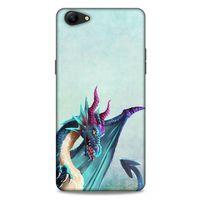 Oppo A79 Kılıf Dragons (19) Kılıfları Mavi Ejderha