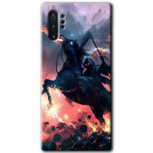 Galaxy Note 10 Plus Kılıf HD Desen Baskılı Arka Kapak - Bloodhorne