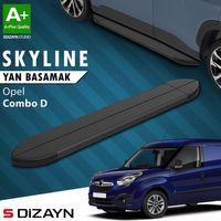S-Dizayn Opel Combo D Skyline Siyah Yan Basamak 193 Cm 2011-2015 A+ Kalite