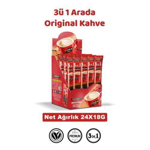 3’ü 1 Arada Orijinal Hazır Kahve 24’lü 18g