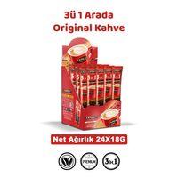 3’ü 1 Arada Orijinal Hazır Kahve 24’lü 18g