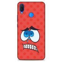 Emojix (80) Huawei Psmart 2019 Kılıf Silikon Kapak Desenli