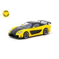 1/64 Mazda RX-7 VeilSide Fortune7 Yellow / Black