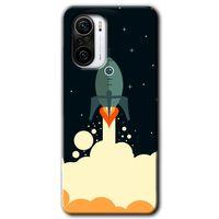 Xiaomi Redmi Mi11i Kılıf HD Desen Baskılı Arka Kapak - Space Smoke