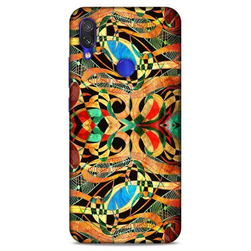 Lopard Xiaomi Redmi Note 7 Uyumlu Kılıf Manipülasyon ☻ (8) Baskılı Kılıf Desenli