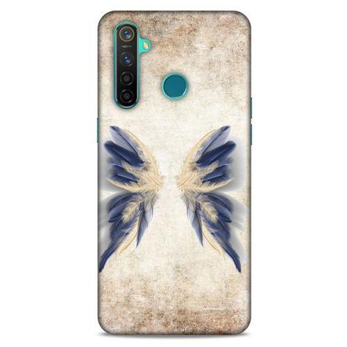 Oppo Realme 5 Pro Kılıf Desenli Özel Seri Tüyler (17) Tasarım Kılıf
