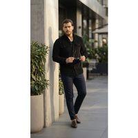 Erkek Kadife Desen Pamuklu Gömlek